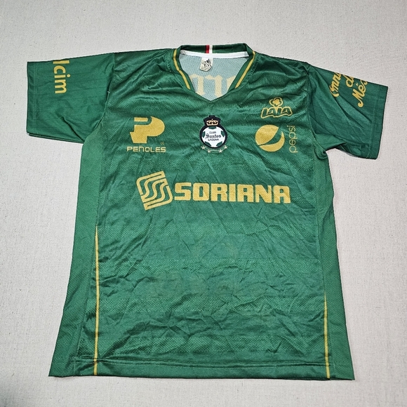 Cafu CLUB SANTOS LAGUNA SOCCER FUTBOL Jersey SHIRT NO SIZE TAG 2014/2015 - Picture 1 of 8